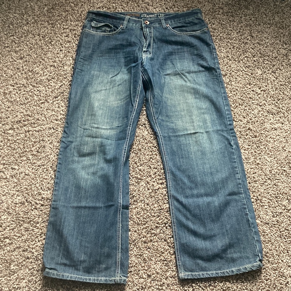 Urban Up Lowrise Straight Leg Jeans Men 34W x 30L excellent condition